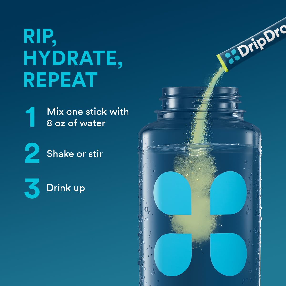 DripDrop: marque engagée, médecin et Mayo Clinic.