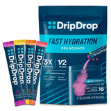 DripDrop Pastèque, sachet d’hydratation rapide pour l’entraînement.