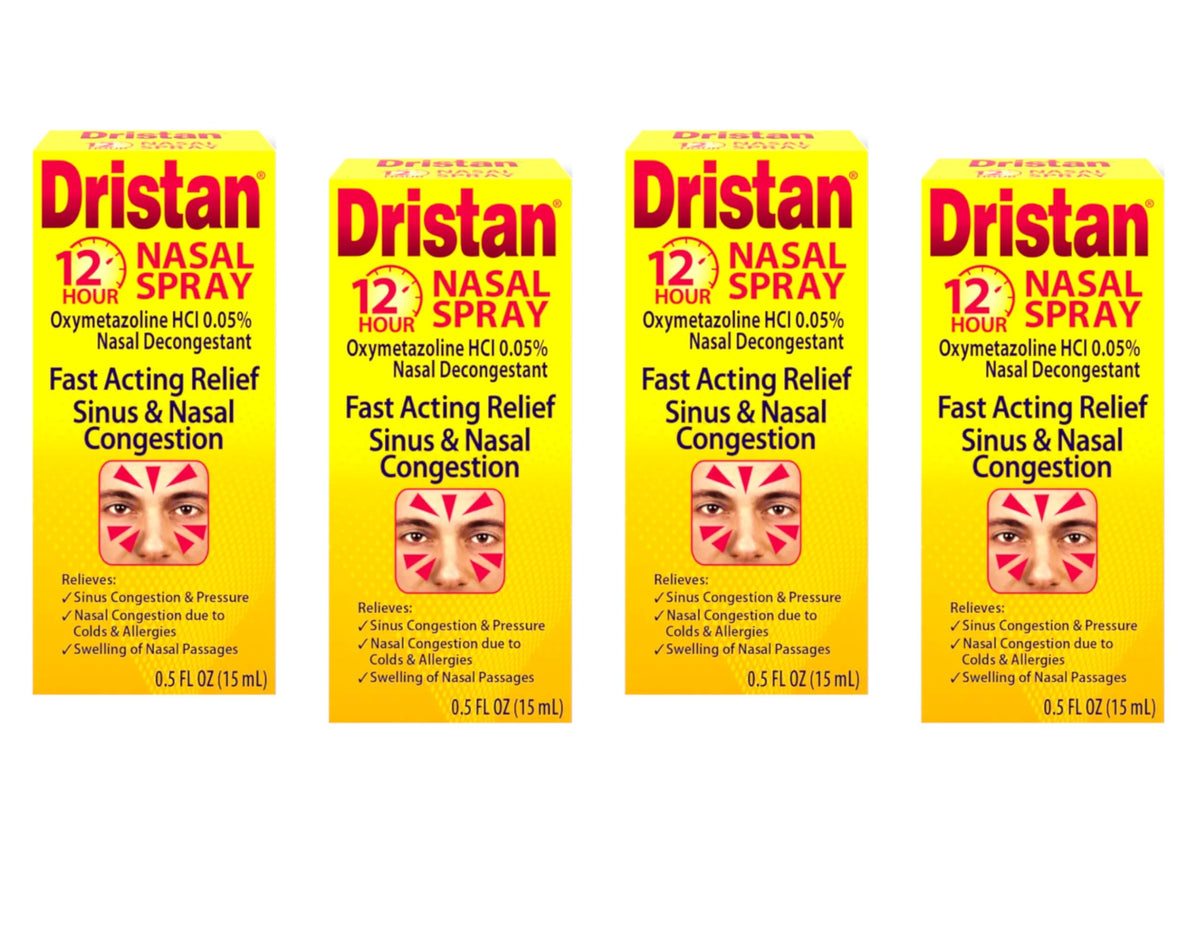 Dristan spray nasale pack4, format pratique et durable.