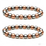 Drkao bracelet cuivre magnétique hematite, ensemble élégant prêt à offrir au quotidien