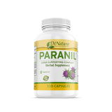 Paranil DrNatura: bouteille illustrée montrant le produit pour la détoxification naturelle