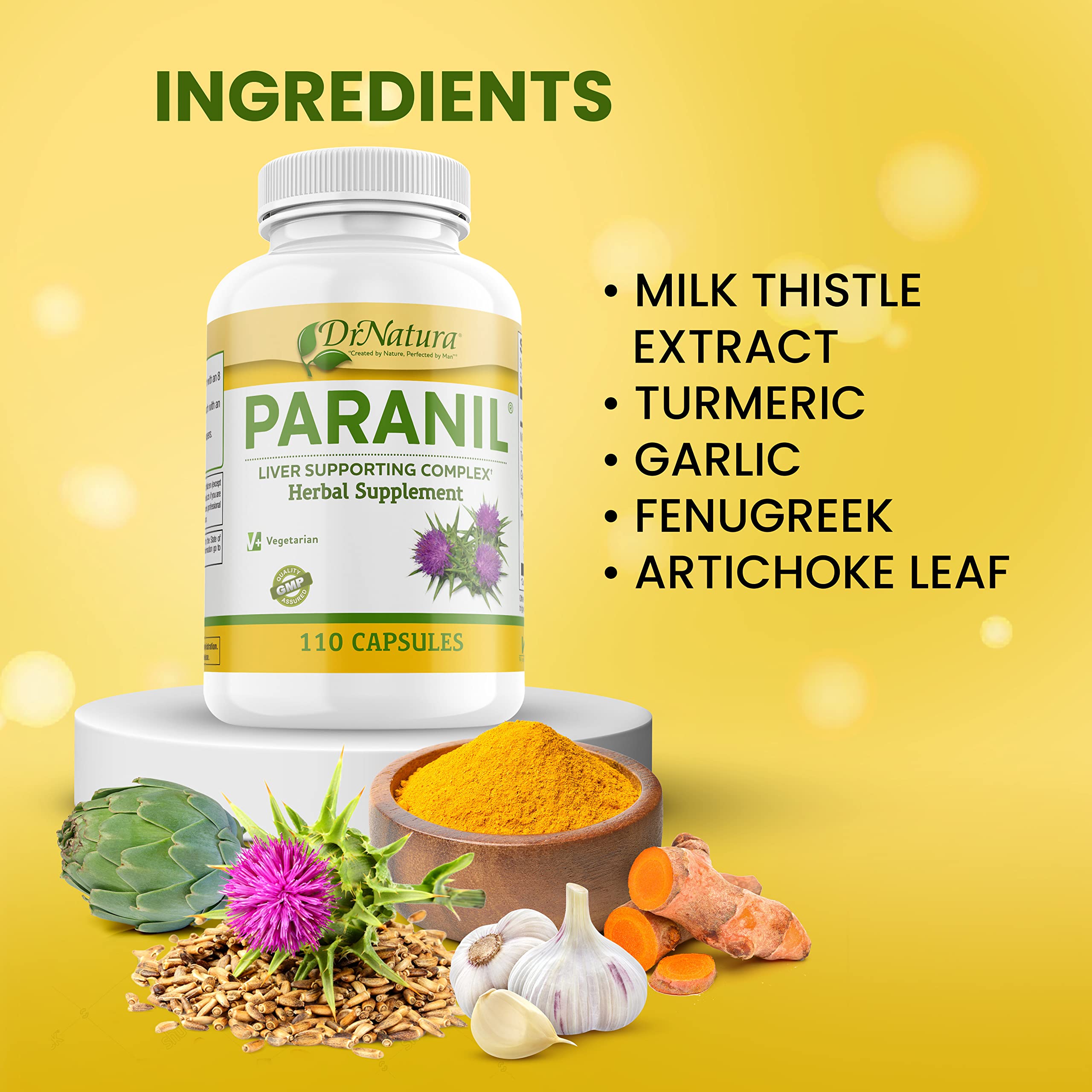 Paranil DrNatura: scène d’utilisation journalière avec le produit sur la table