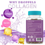 Emballage Droppels: flacon pratique sans additifs artificiels.