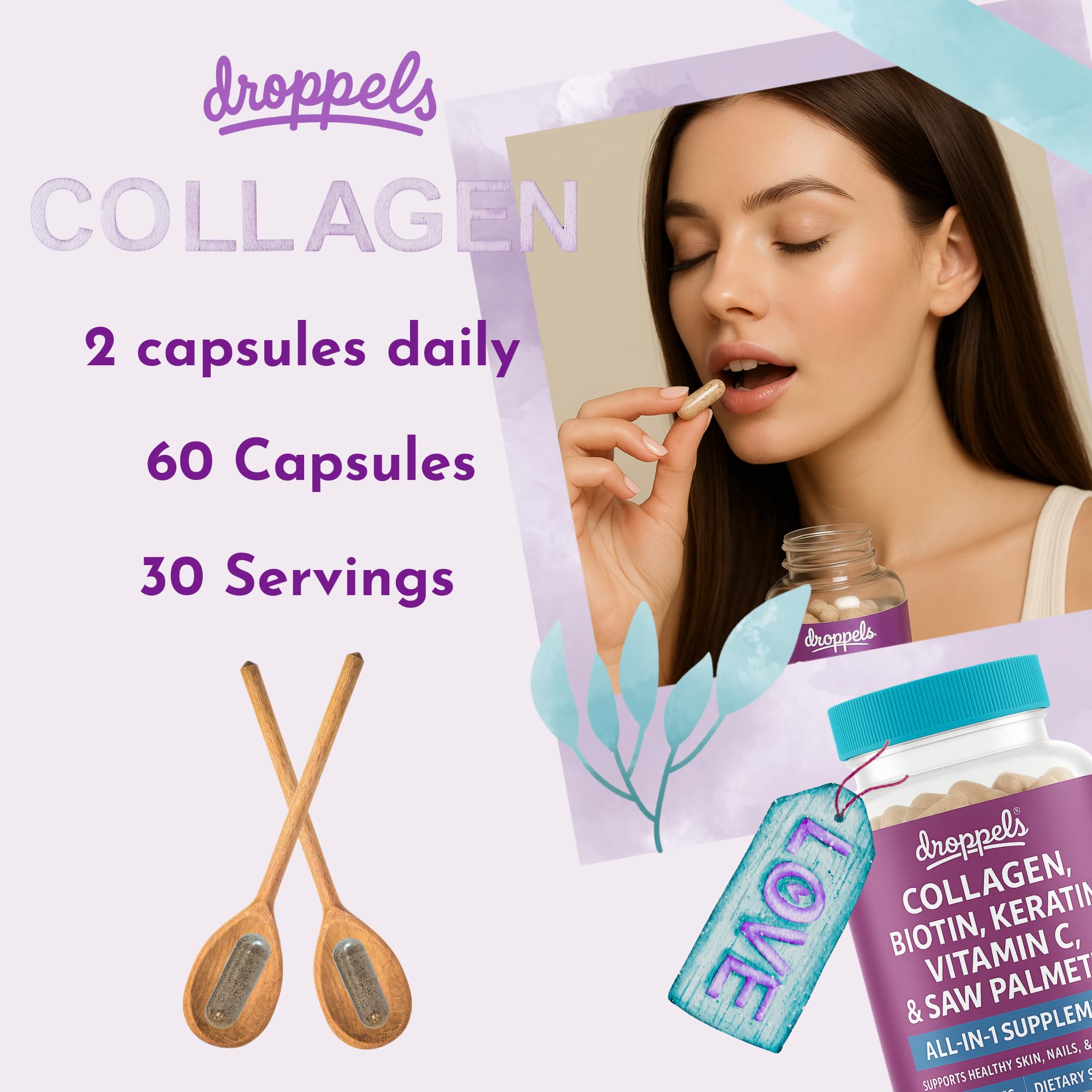 Routine quotidienne Droppels: capsules faciles a integrer a votre vie active.