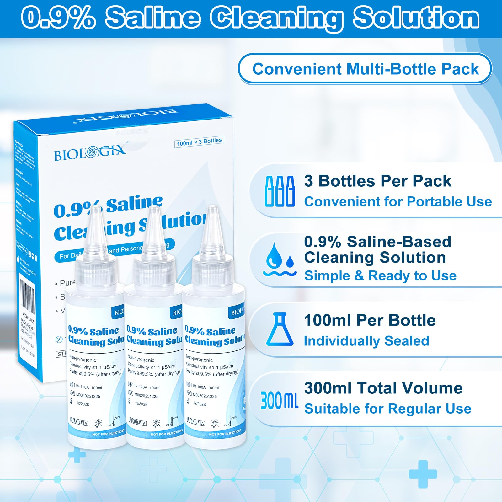 DROSOKING solution saline 100ml composition-simple: formulation claire sans parfum.