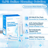 Drosoking Saline flacon 15 ml, format pratique à glisser dans un tiroir.