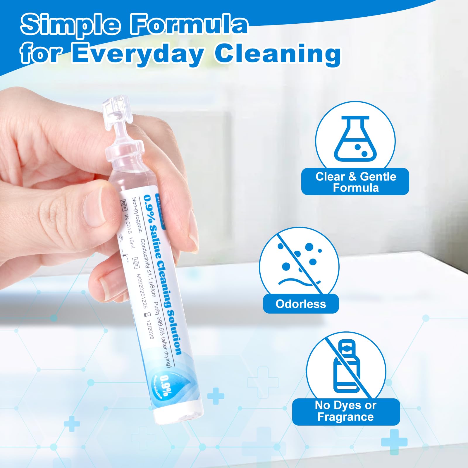 Drosoking Saline pret-a-utiliser, sans preparation, gain de temps.
