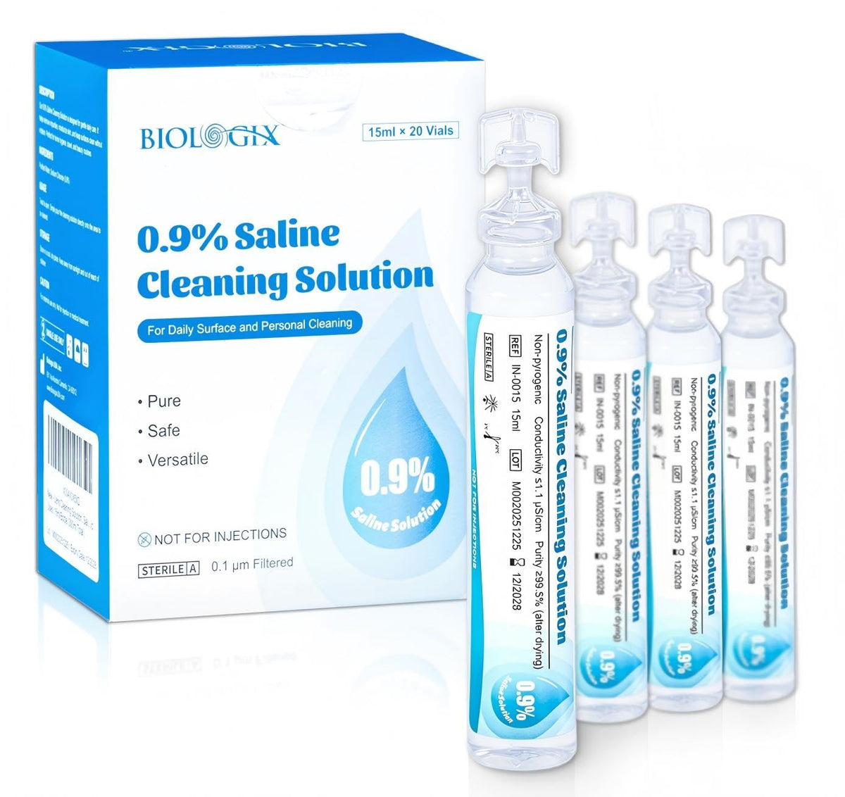 Drosoking Saline prête à l’emploi en boîte, usage quotidien simplifié à domicile.