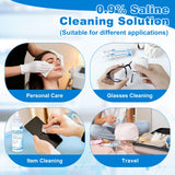 Drosoking Saline utilisation à la maison, routine d'hygiène douce.