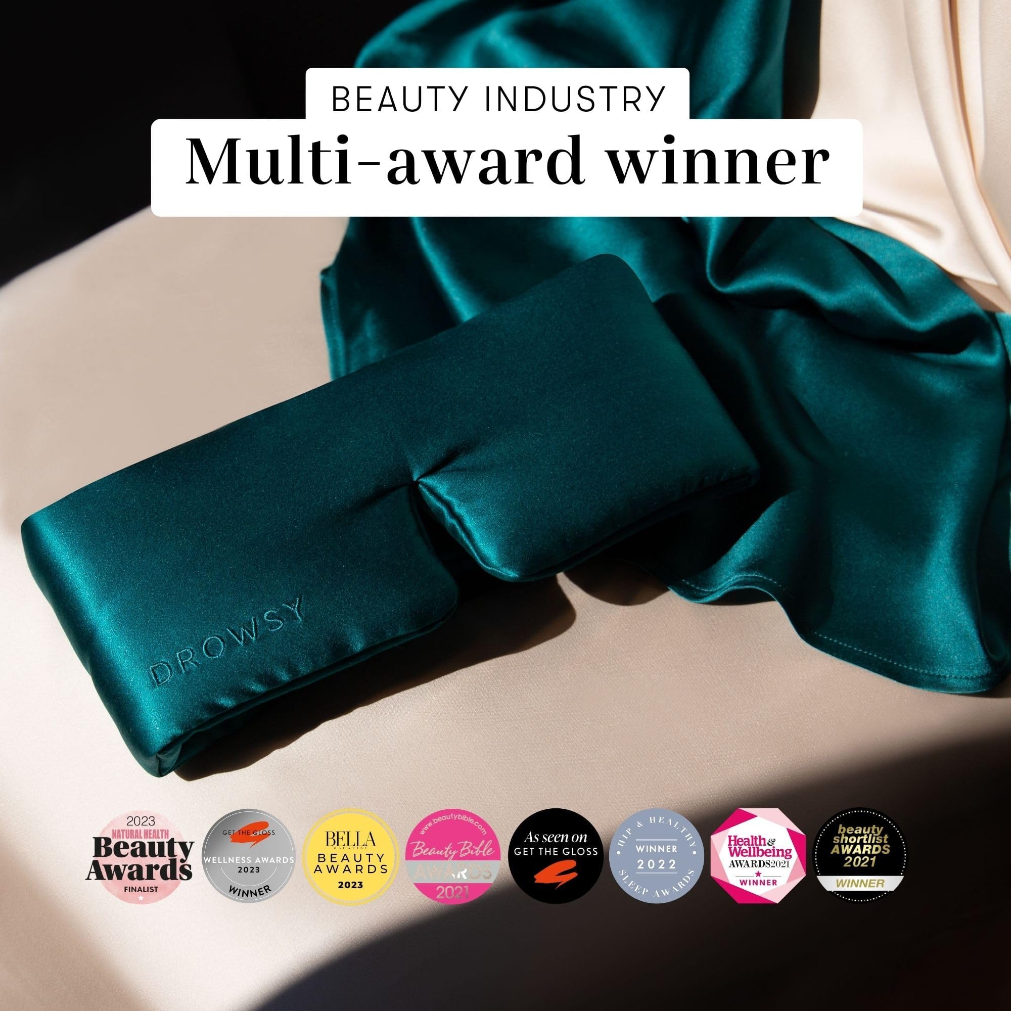 Drowsy masque: cadeau raffiné pour beauté et bien-être des voyageurs.