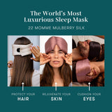 Idéal pour les voyages et les routines nocturnes avec le masque Drowsy.