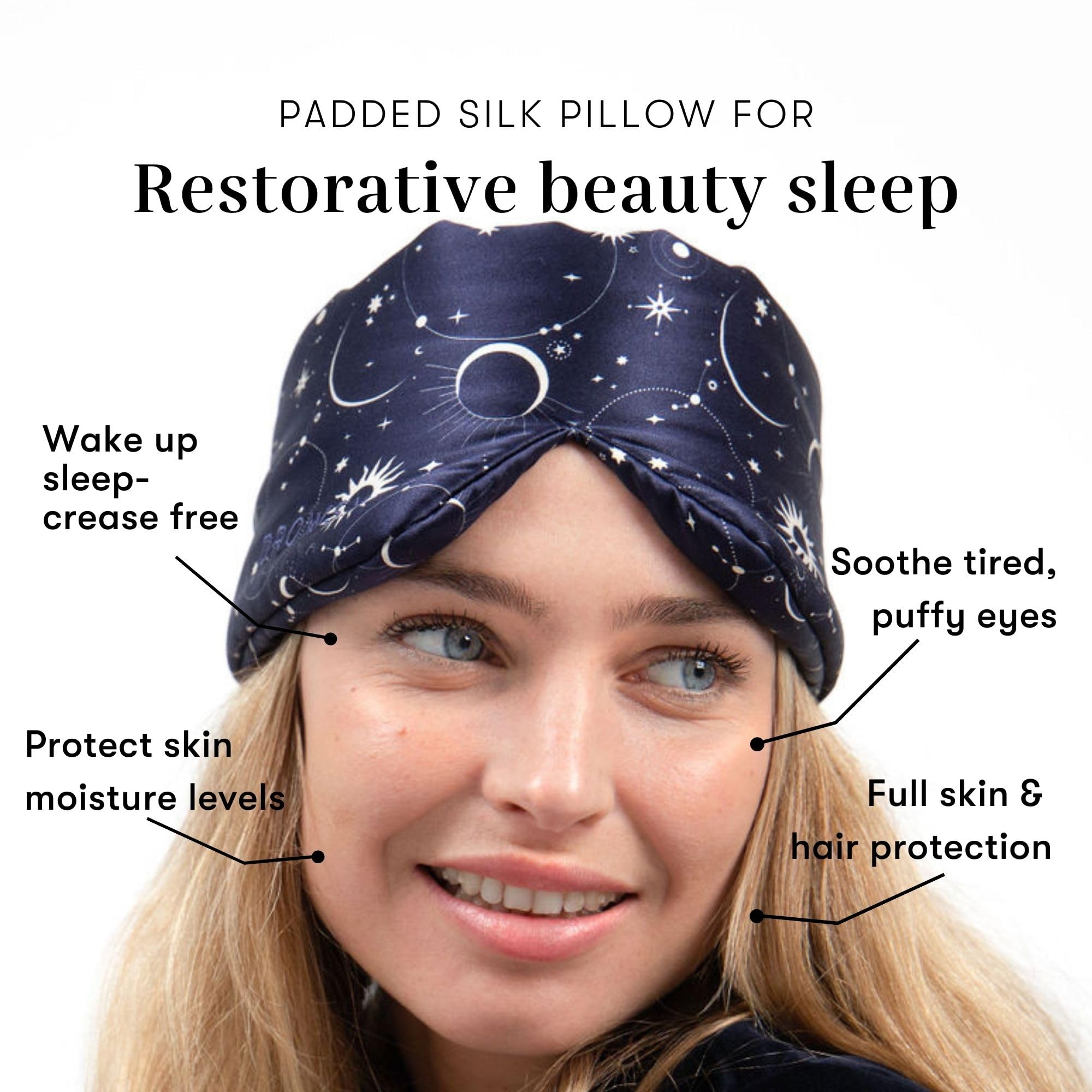 Masque Drowsy bloque la lumière pour obscurité totale et confort