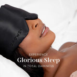 Drowsy masque en soie, garnissage triple couche, respirabilité nocturne.