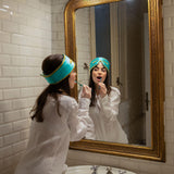 Bande rembourrée enveloppant la tête du masque Drowsy pour un maintien sûr