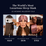 Drowsy protection peau et cheveux en soie, réduit les frottements nocturnes