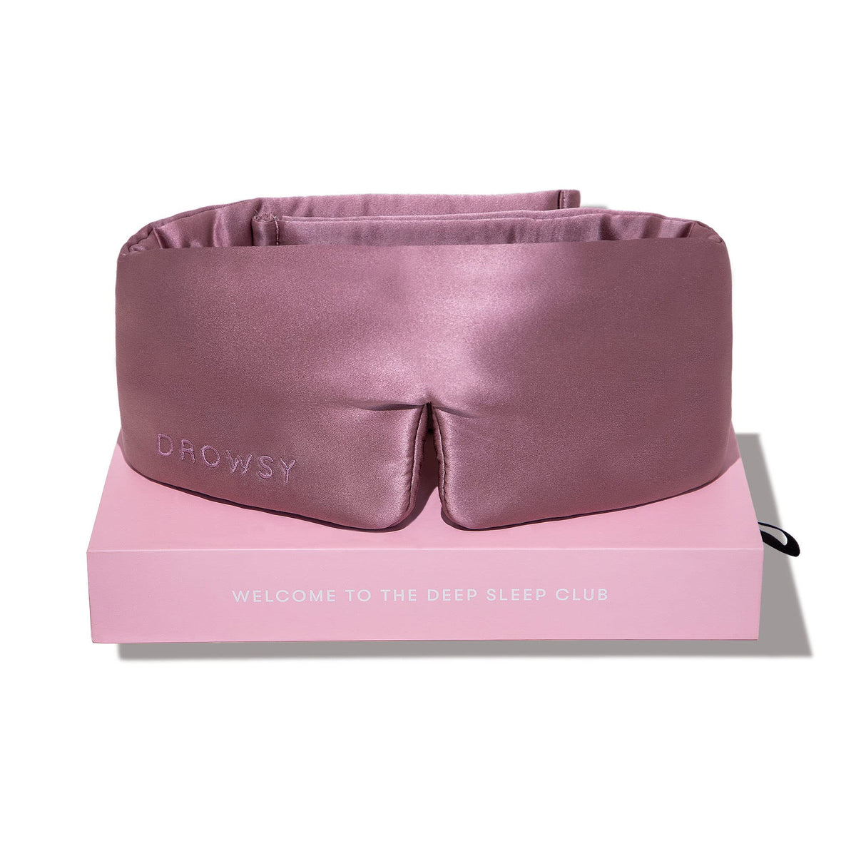 Drowsy masque-soie-visage-adhere offre un confort durable pendant le sommeil.