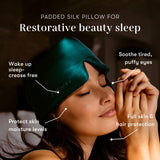Masque Drowsy en soie 22 momme assure douceur et confort durable.