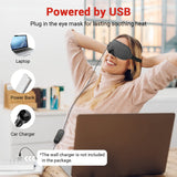 DR.PREPARE Masque Yeux: alimentation USB 5V-2A pour utilisation universelle