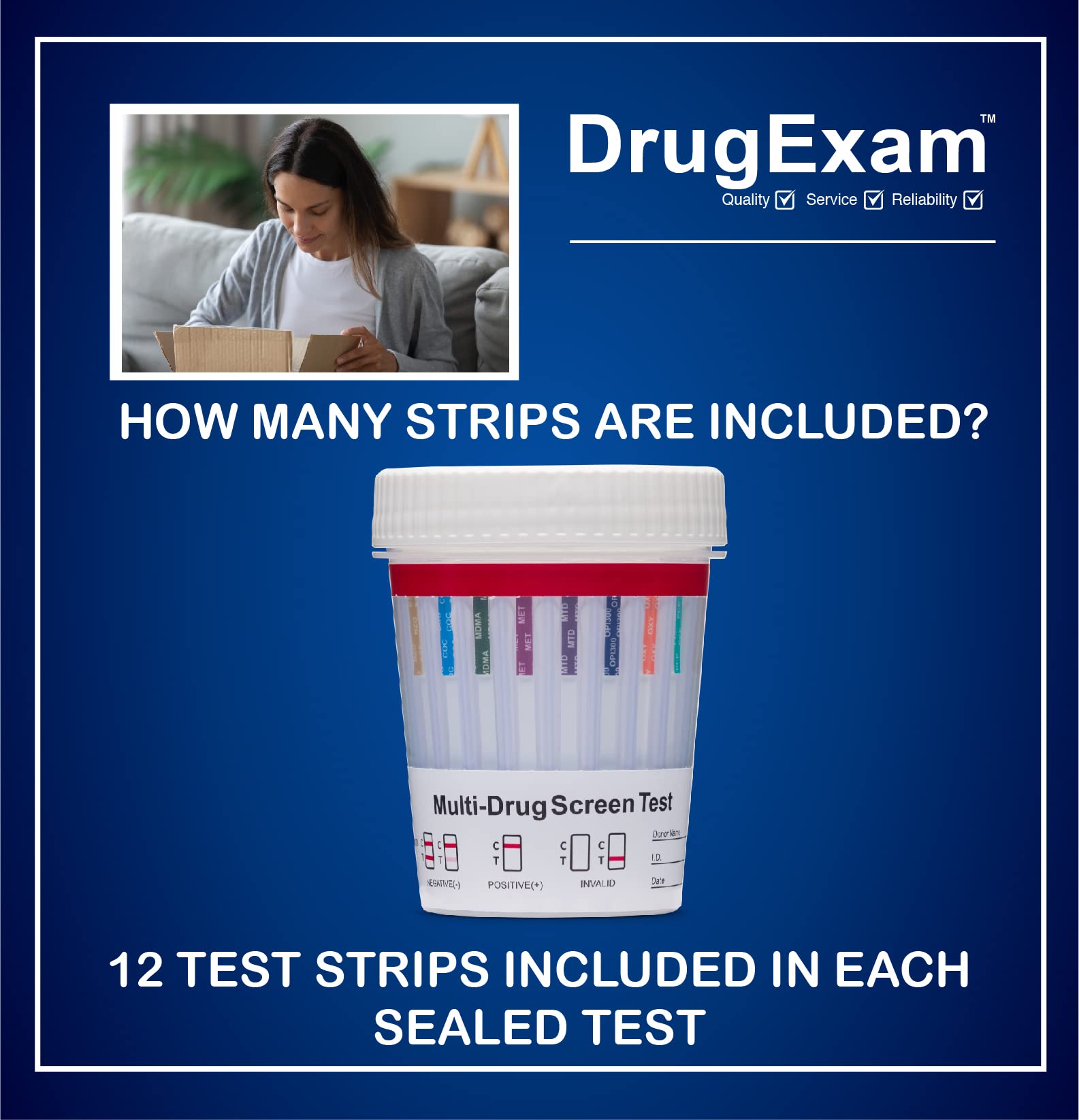 DrugExam emballage-individuel-scellé pour hygiène et traçabilité.