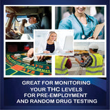 DrugExam Test Dip Card : fabrication et contrôle qualité réalisés aux États-Unis.