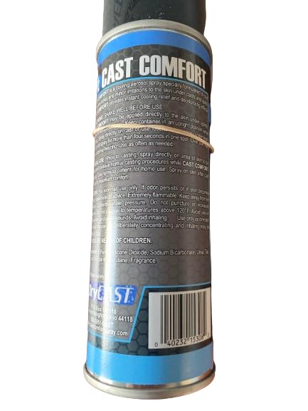Drycast flacon bleu pratique pour une utilisation hygiénique