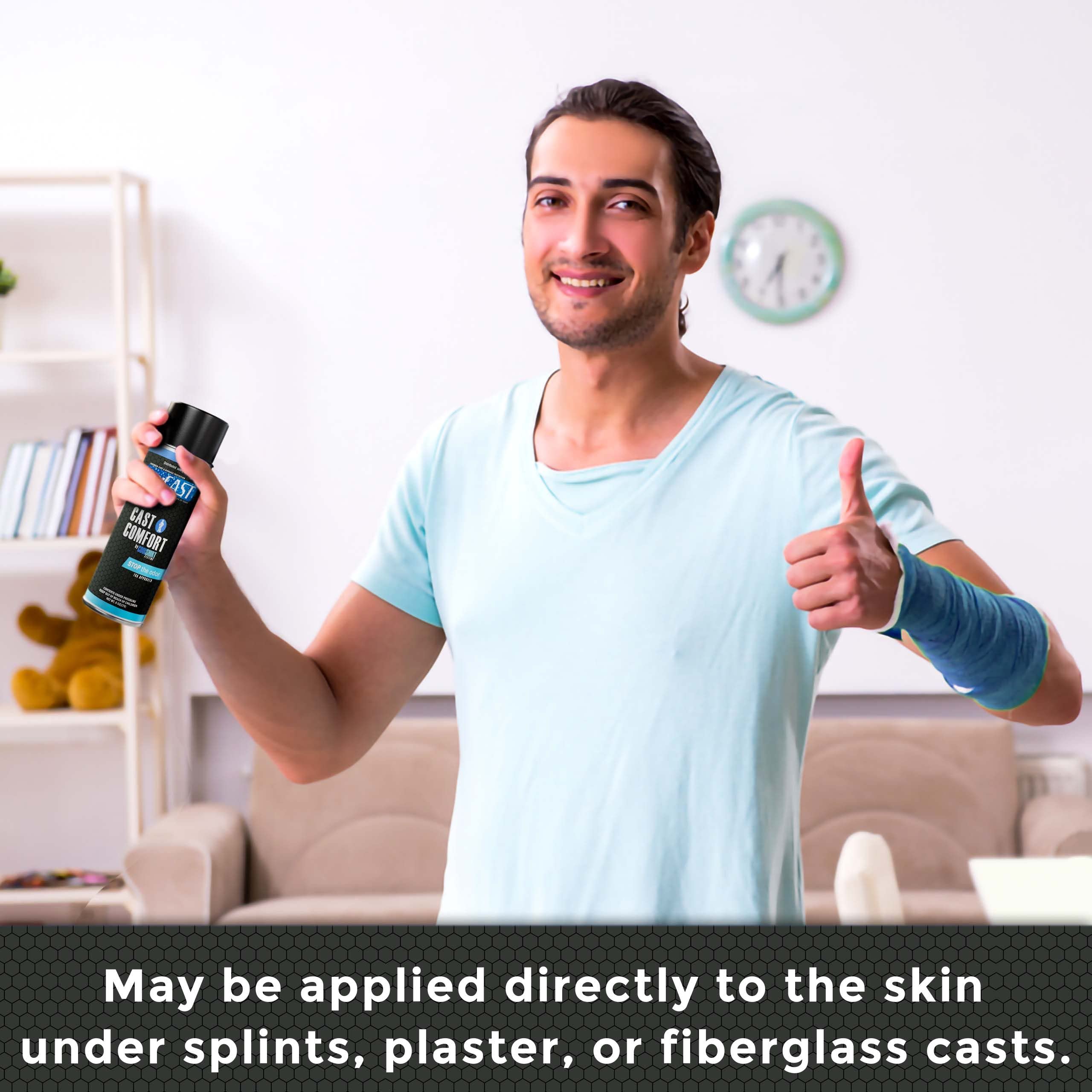 Drycast parfum frais aide à limiter les odeurs autour du plâtre