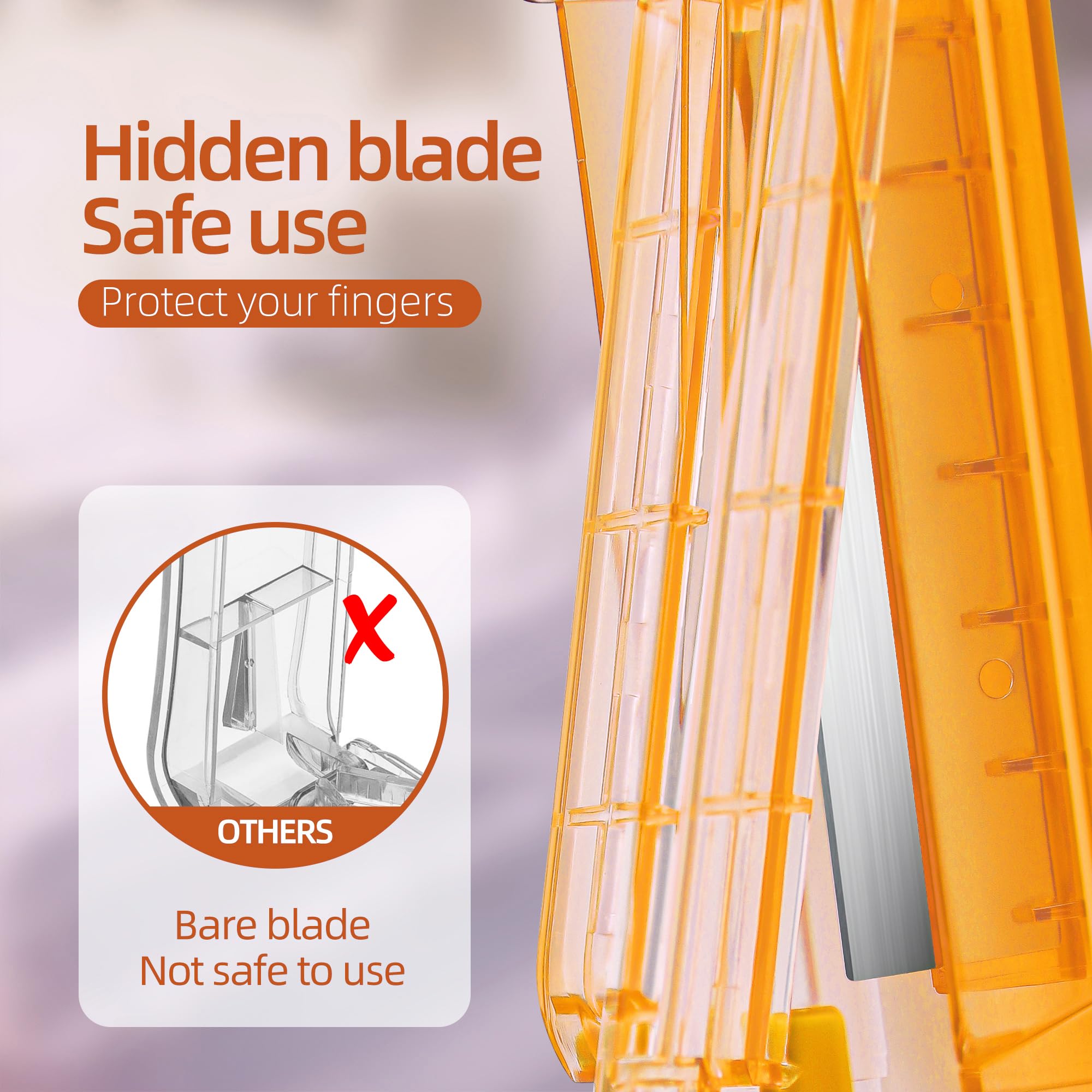 DUBSTAR barres ajustables pilules orange, maintien stable lors de la coupe.