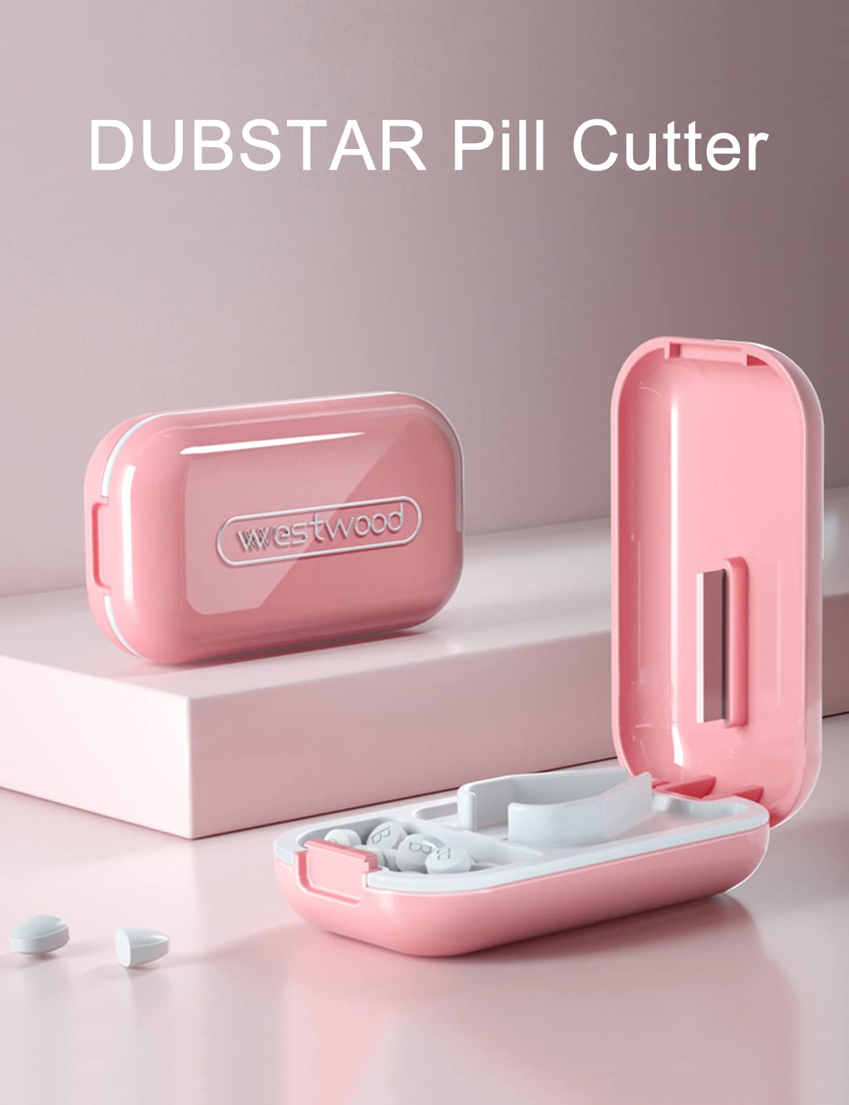 DUBSTAR design en V rose, maintien sûr pour des coupes nettes.