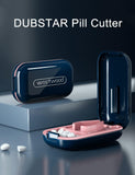 DUBSTAR Petit Coupe-Pilules usage quotidien en voyage et au travail.