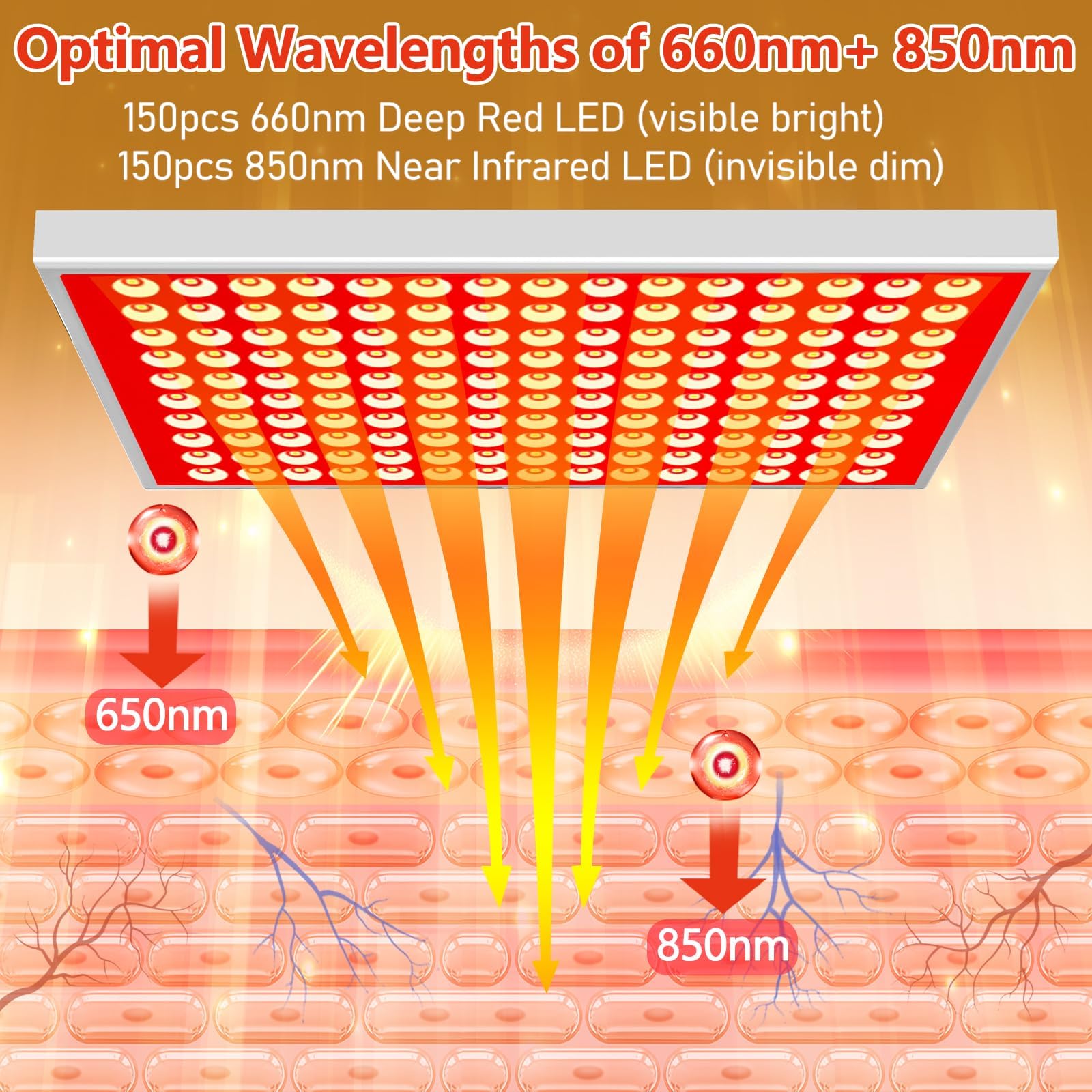 Lampe DUGSDG usage-nocturne: séance de 15–20 minutes favorisant le sommeil.