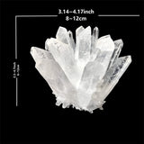 Groupe quartz DUKIZA pour méditation, ambiance calme et focalisation.