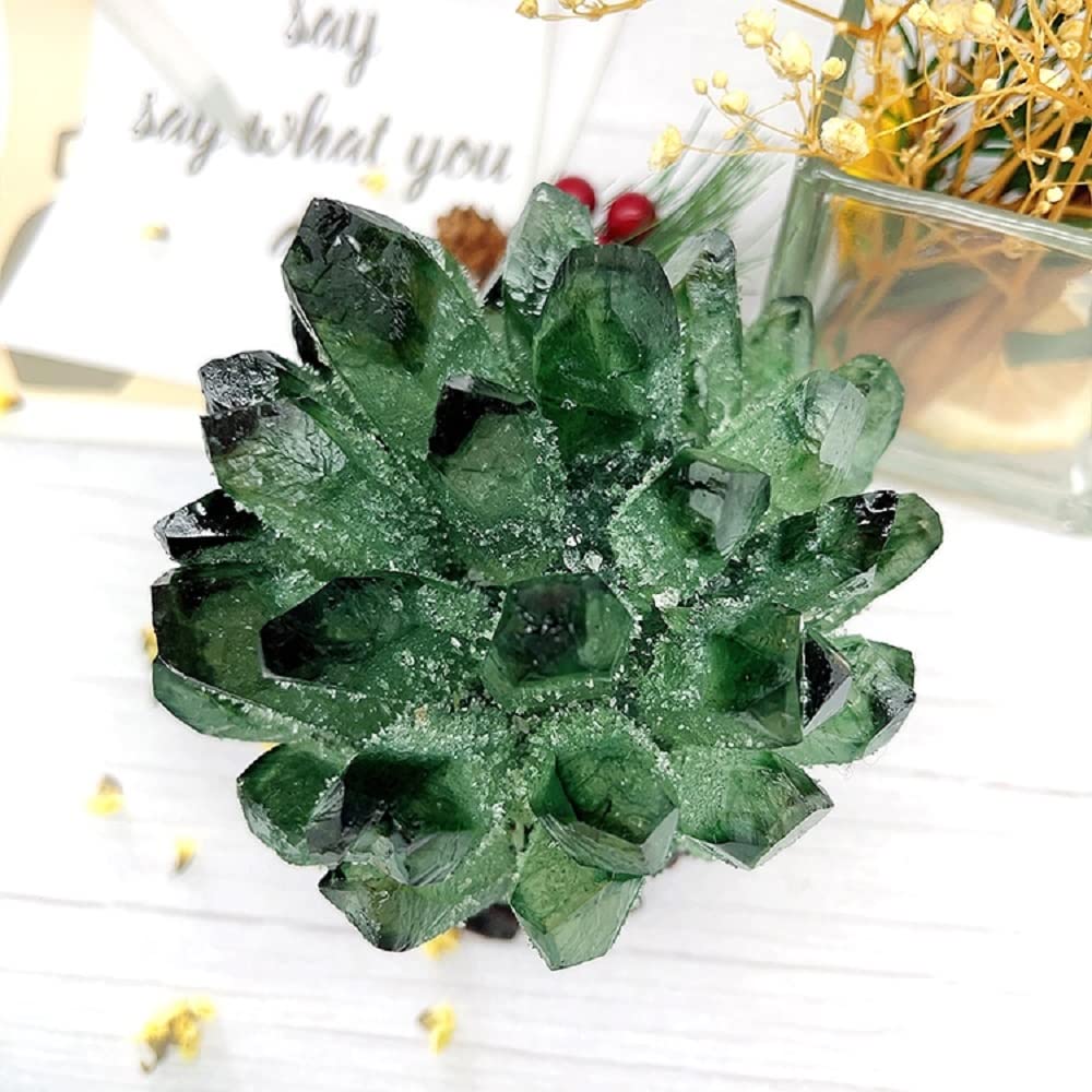 DUKIZA quartz vert – énergie apaisante pour ambiance zen