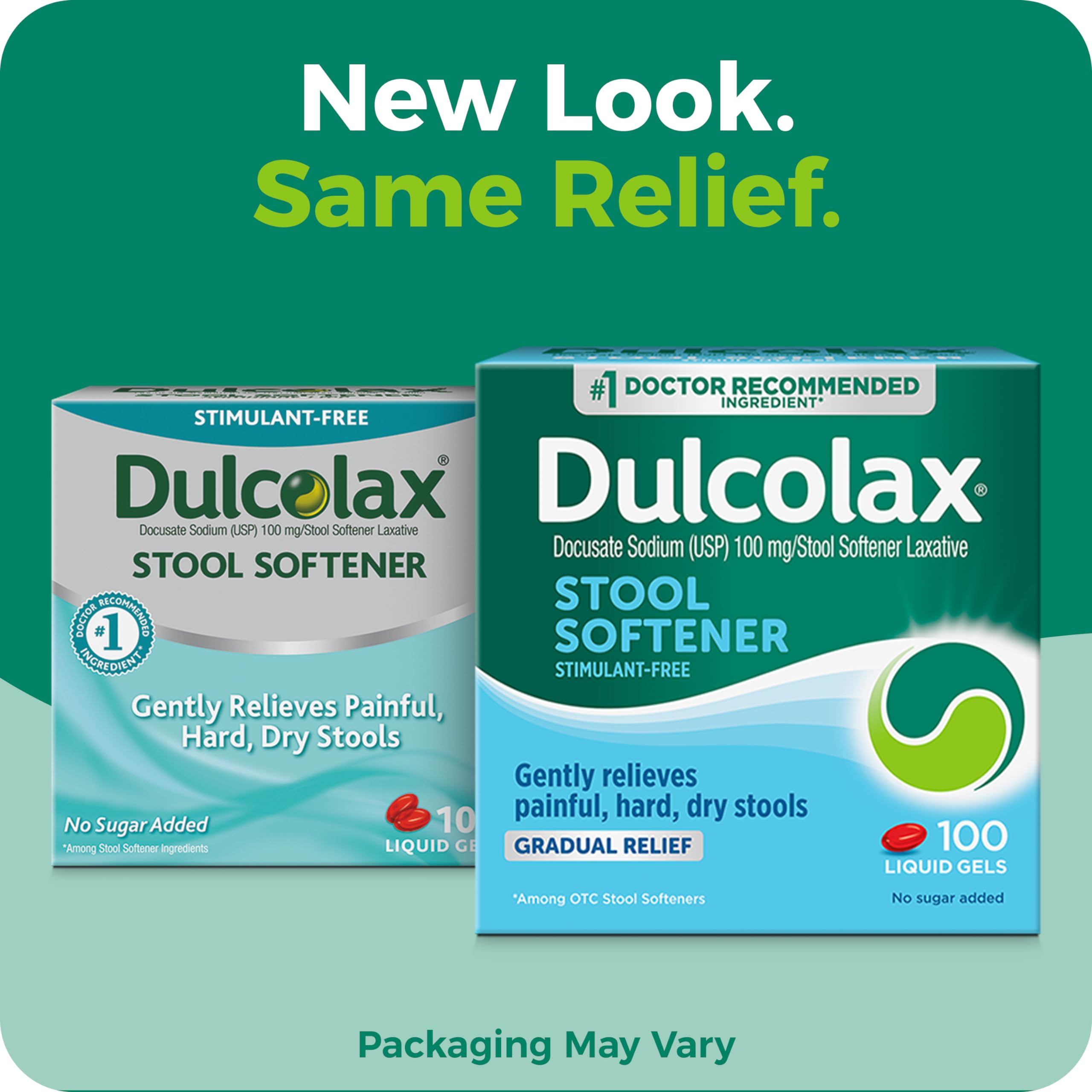 Capsules Dulcolax 100 mg docusate sodium, dosage clair.