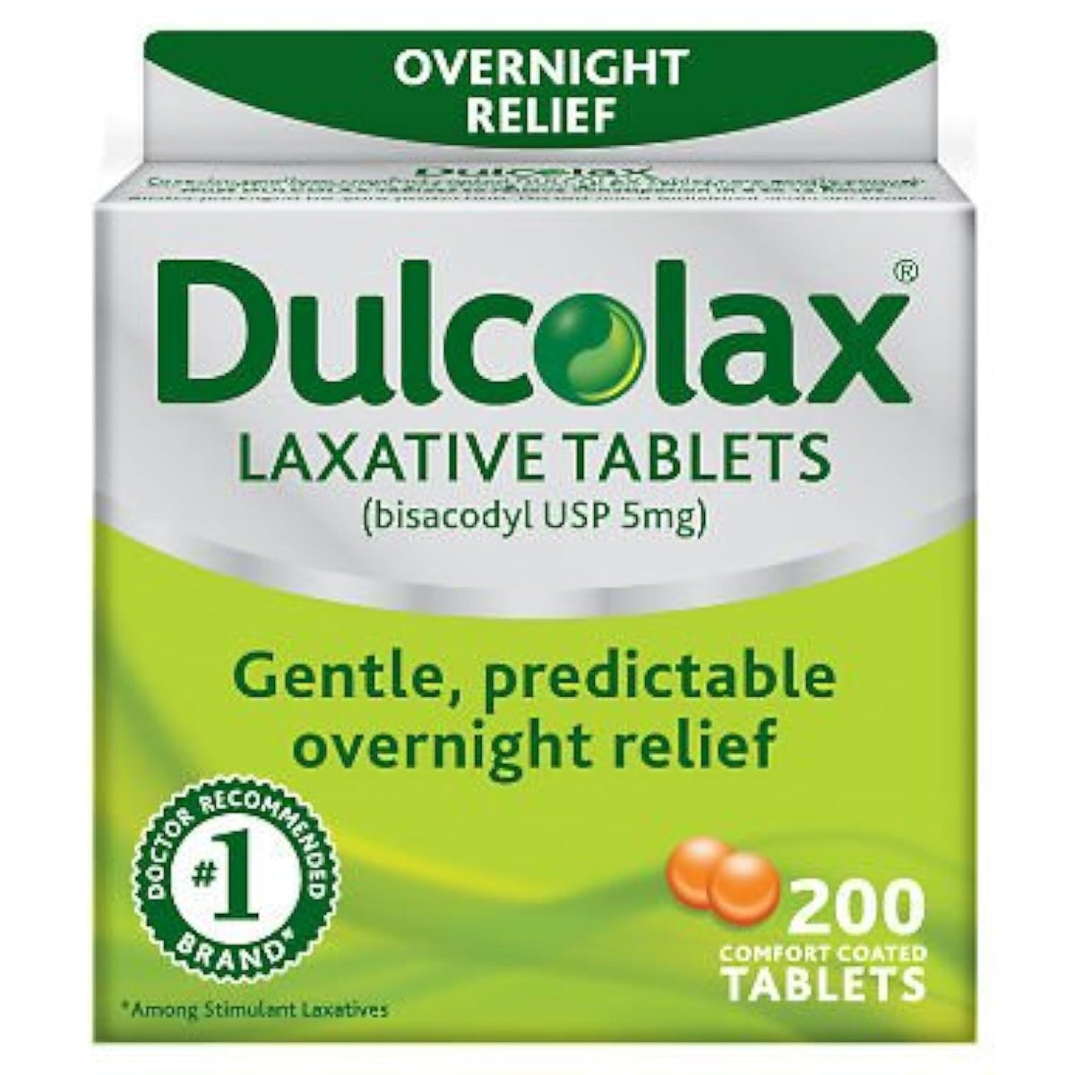 Dulcolax Laxatif 5 mg, comprimés enduits, soutien ponctuel du confort intestinal.