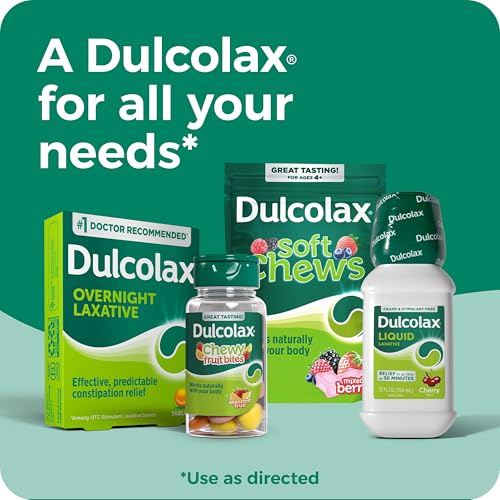 Laxatif doux Dulcolax pour usage occasionnel.