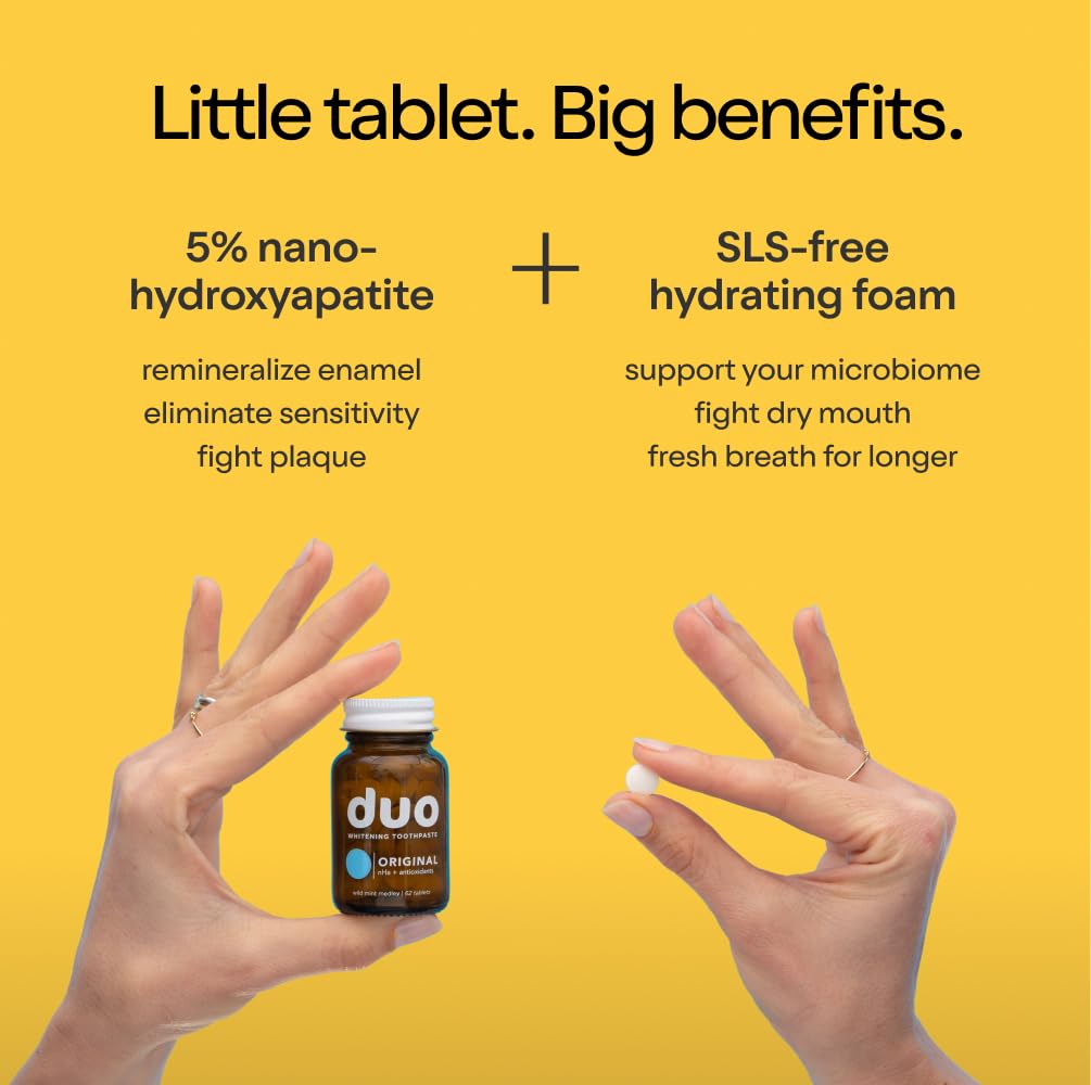 Duo Energy : pastilles sans plastique, routine durable et propre.