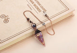 DUQGUHO accessoire divination pendule amethyste utile lors de rituels
