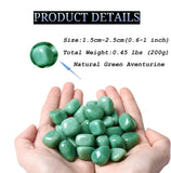 DUQGUHO Aventurine verte pierres d une couleur verte rafraîchissante et polyvalente.