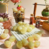 DUQGUHO Citrine — pierres décoratives pour bureau et ambiance zen.
