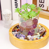 DUQGUHO fluorite – pierres polies pour méditation et relaxation mentale.