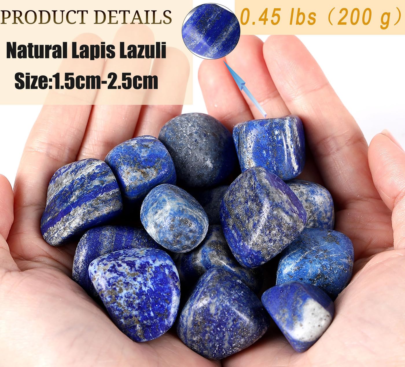 DUQGUHO Lapis Lazuli: collection polyvalente pour grilles et méditation.