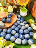 DUQGUHO Lapis Lazuli: décor dans un vase, touche naturelle et lumineuse.