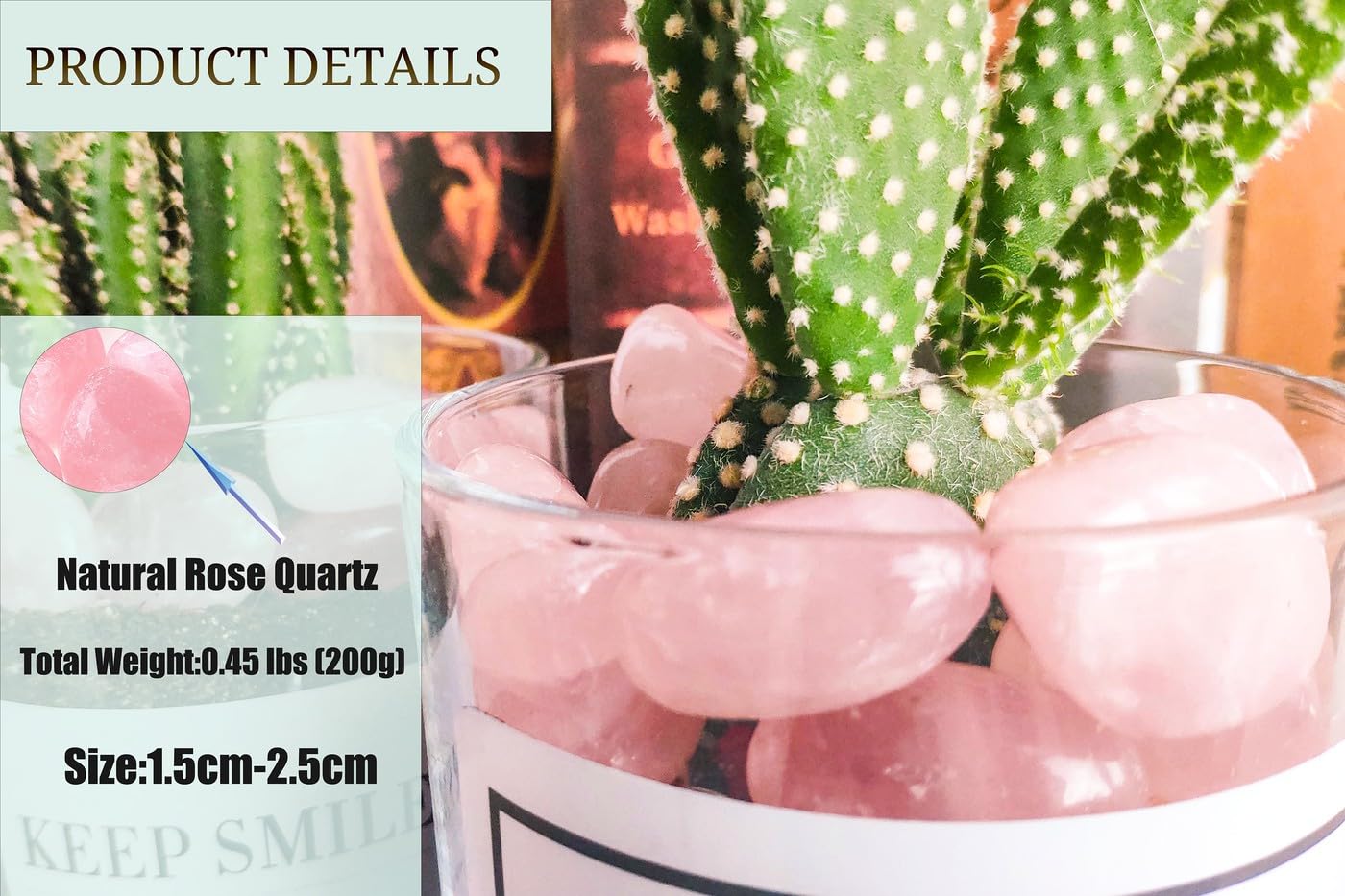 DUQGUHO quartz rose: usages DIY pour bijoux et accessoires decoratifs