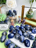 DUQGUHO sodalite bleue – décoratif pour bureau et étagère, reflétant la lumière