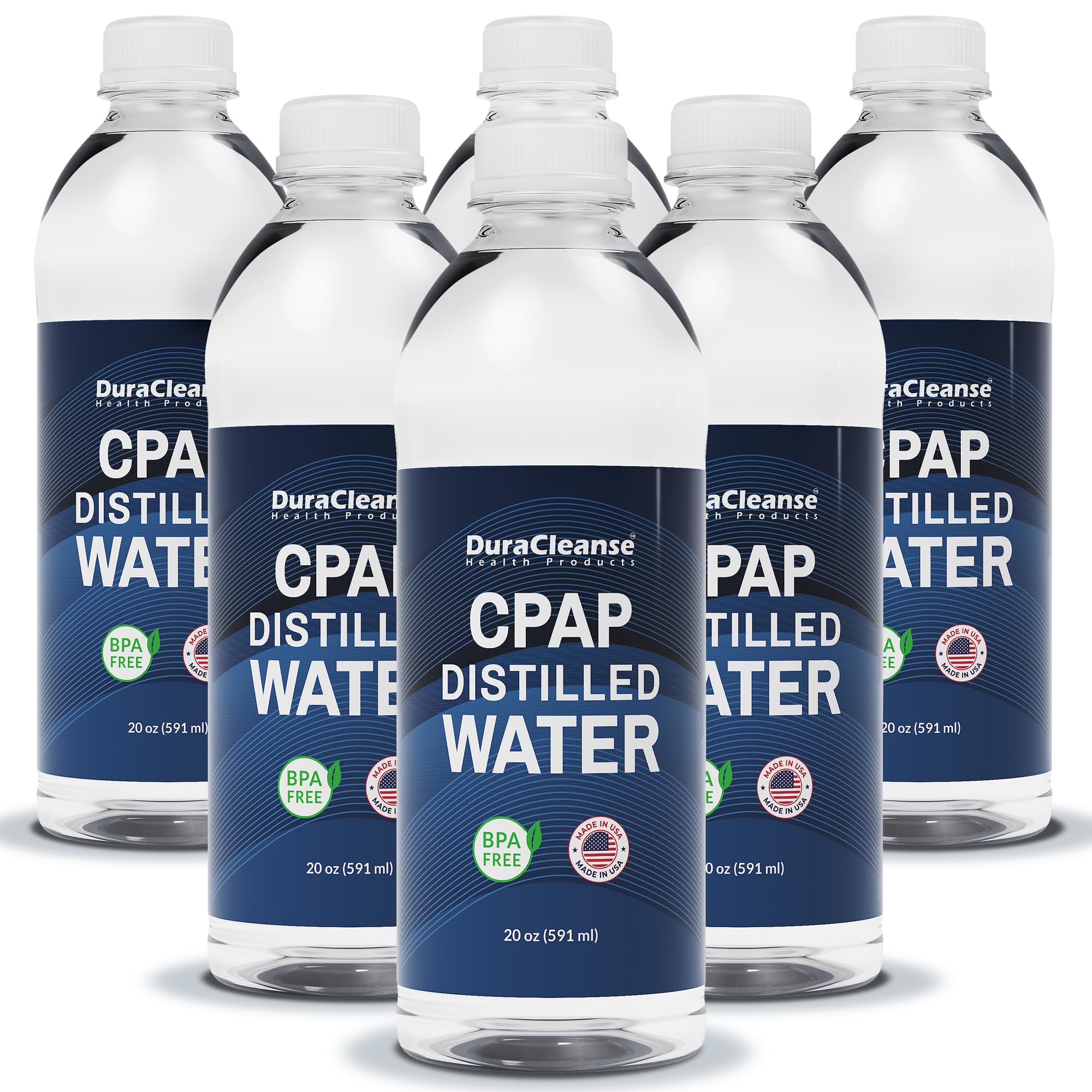Bouteille portable Dura Cleanse CPAP, hydratation pratique en voyage.