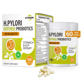 DUTYDiAG Helicobacter pylori Defense – bouteille et gélules pour une routine digestive potentielle.