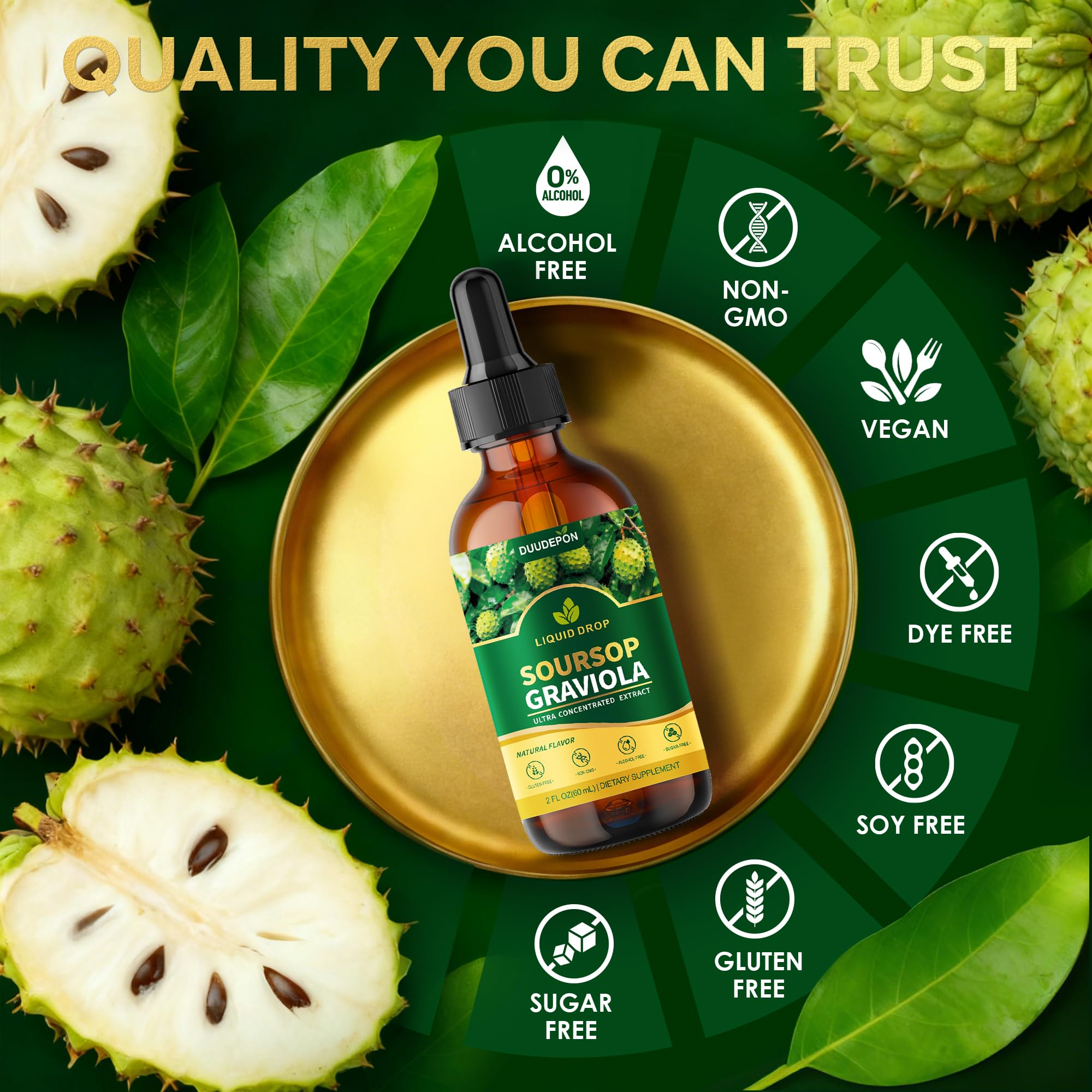 Formule vegan sans additifs artificiels ni gluten