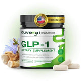 Duvera Akkermansia Probiotique GLP-1 capsules: soutien potentiel de la satiété et de l'équilibre intestinal.
