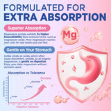 Duwhot gommes magnésium orotate sans gluten goût myrtille facile à mâcher