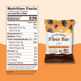 Barre fibre D’Vash pecan cacao, texture croquante et énergie pratique.